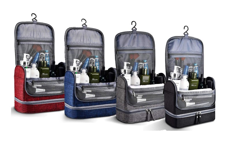 Waterproof Hanging Toiletry & Cosmetics Bag