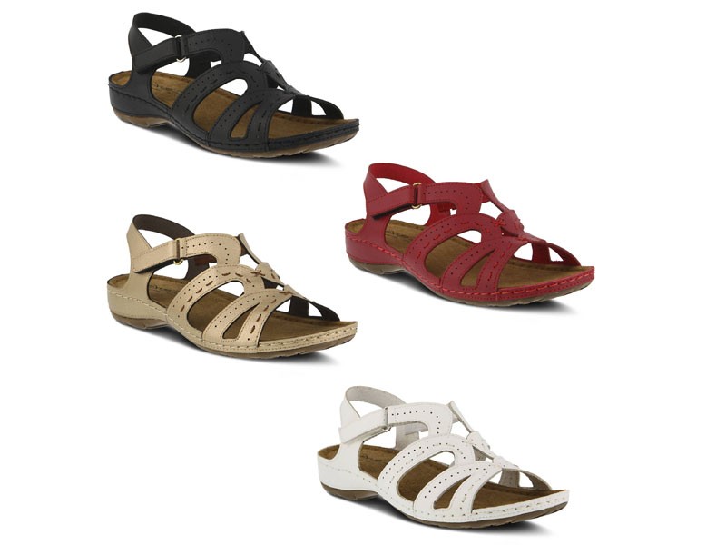 Women's Perforated Stretch Sandals by Spring Step