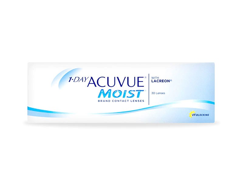 1-Day Acuvue Moist 30 Pack Contact Lenses