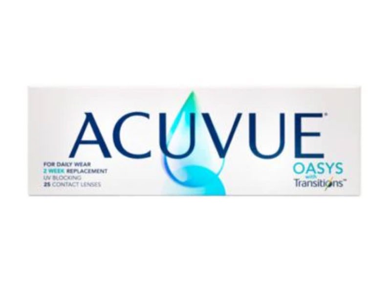 Acuvue Oasys With Transitions 25 Pack Contact Lenses