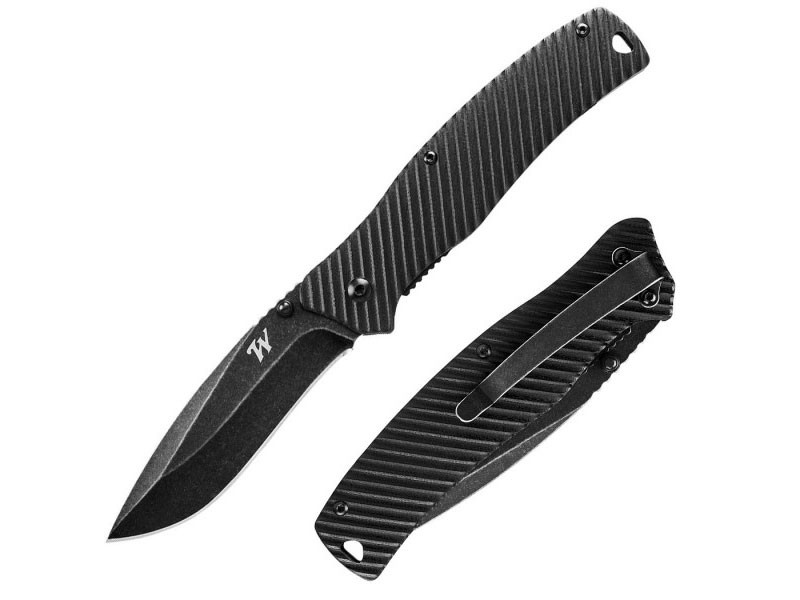 Winchester Defender Fine Edge Drop Point G10 Folder