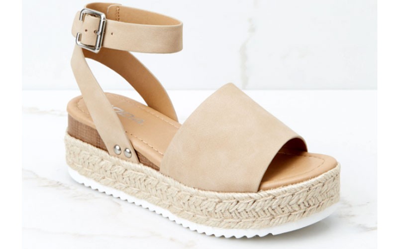 Know The Way To You Sand Flatform Women's Sandals