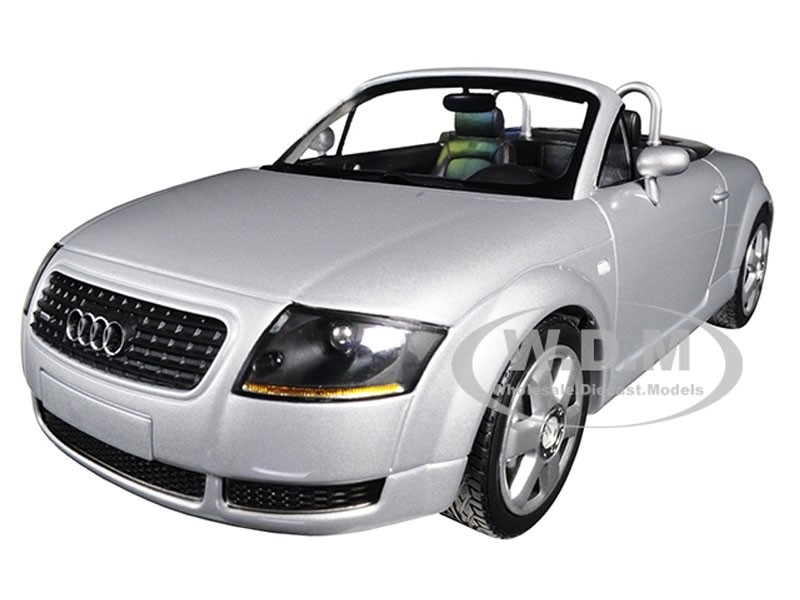 1999 Audi TT Roadster Silver Limited Edition Model Car