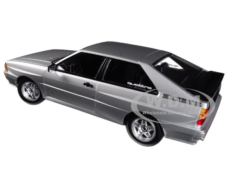 1980 Audi Quattro Silver Limited Edition Model Car