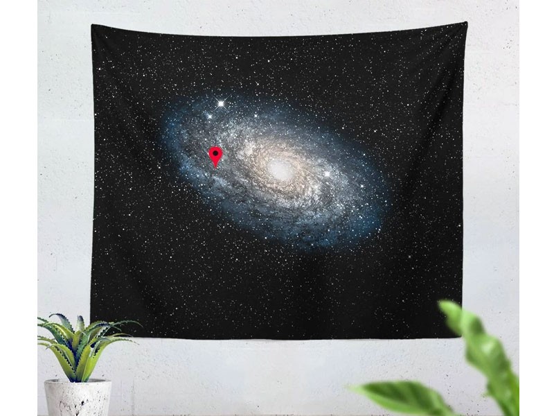 Galaxy Pin Tapestry