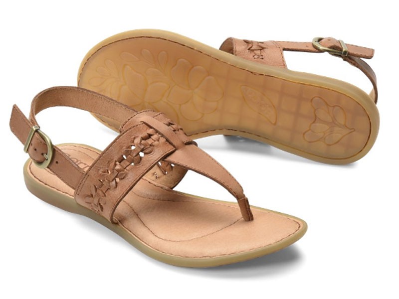 Born Tilde In Cognac Sandals For Women