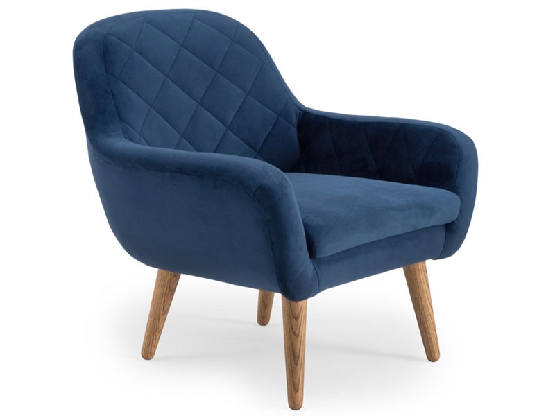 Isobel Club Chair Cobalt Blue