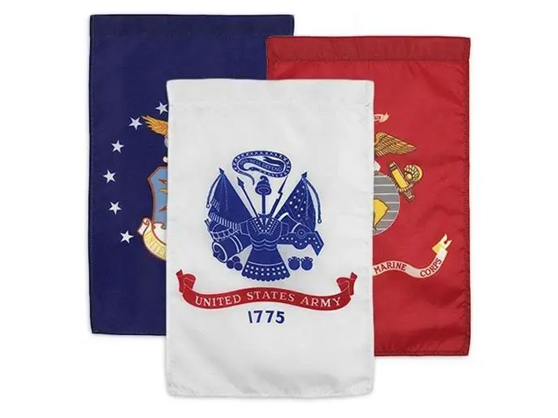 Military Branch Garden Flags