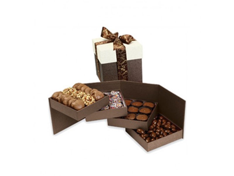 Gourmet Chocolate Gift Tower