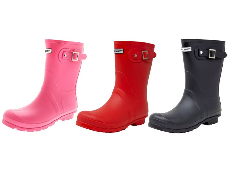 Exotic Identity Women's Short Rain Boots