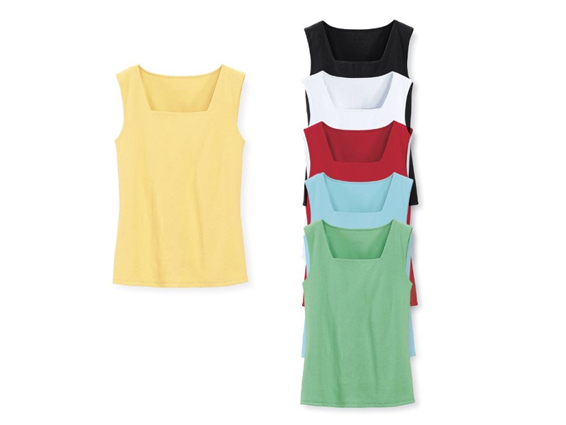 Square-Neck Tank For Women