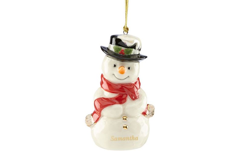 My Holiday Snowman Ornament by Lenox