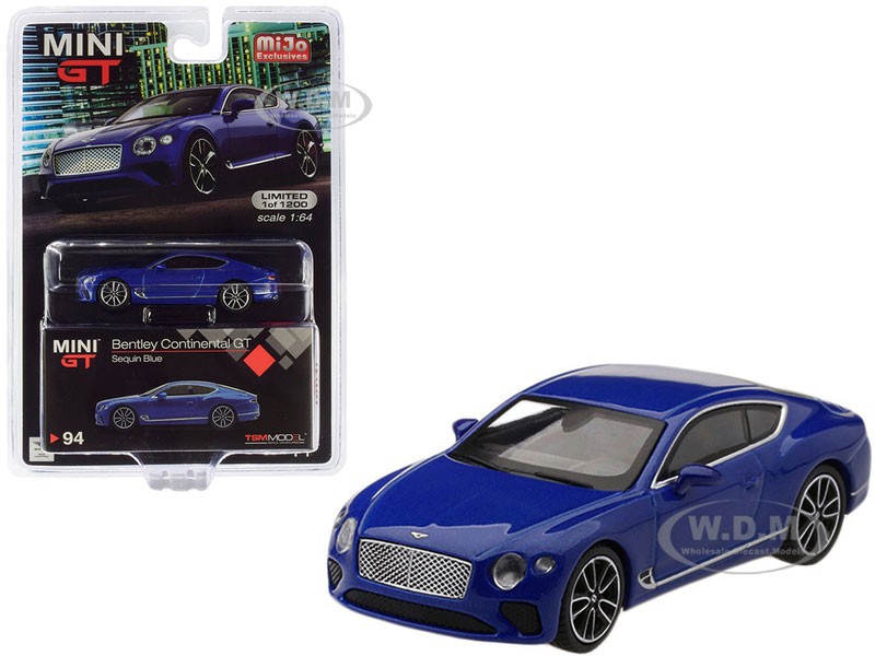 2018 Bentley Continental GT Sequin Model Car