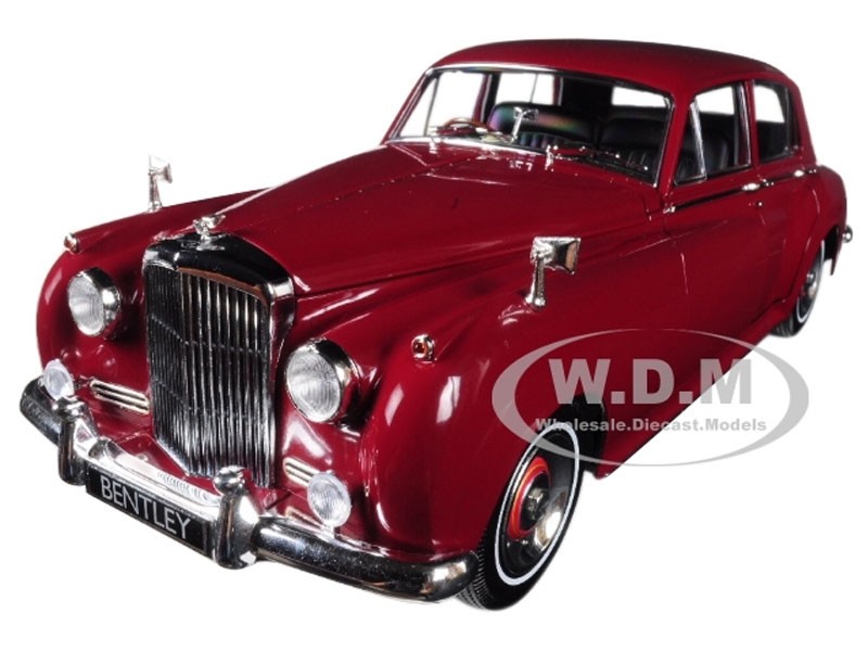 1960 Bentley S2 Red 1/18 Diecast Model Car by Minichamps