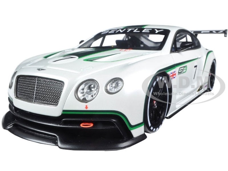 2012 Bentley Continental GT3 #7 Mondial Model Car