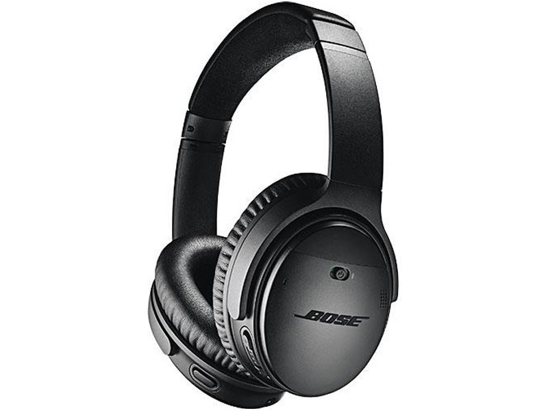 Bose Quiet Comfort 35 Wireless Bluetooth Around-Ear Black Headphones