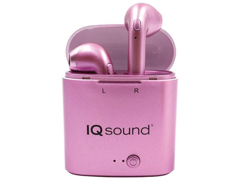 IQ Sound True Wireless Earbuds Rose Gold