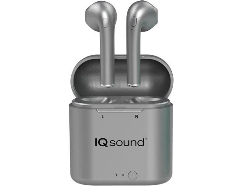 IQ Sound True Wireless Earbuds Silver