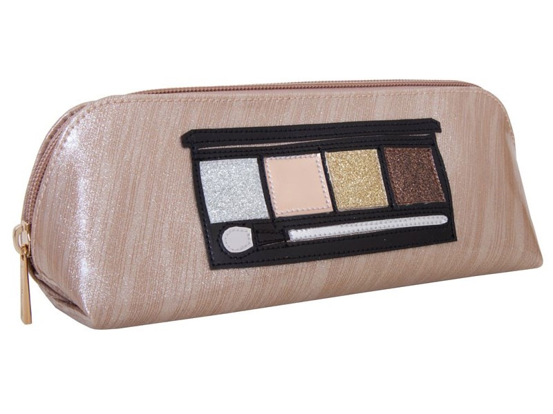 Rose Gold Sideway Stripe Reynolds Case with Black Eyeshadows