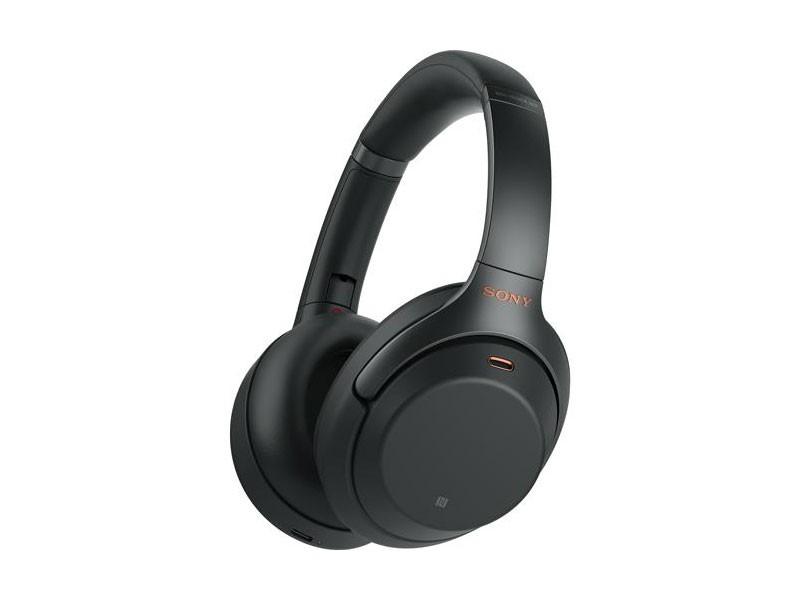 Sony Noise Canceling Over The Ear Headphones Black