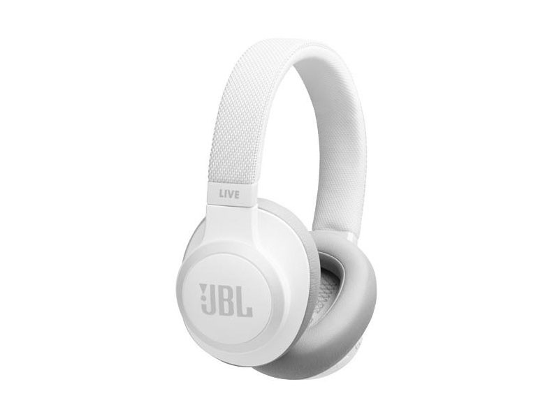 JBL Wireless Noise-Cancelling Over The Ear Headphones White