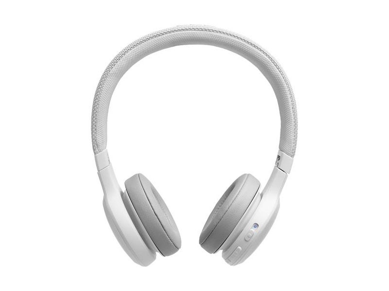 JBL Live Wireless On-Ear Headphones White