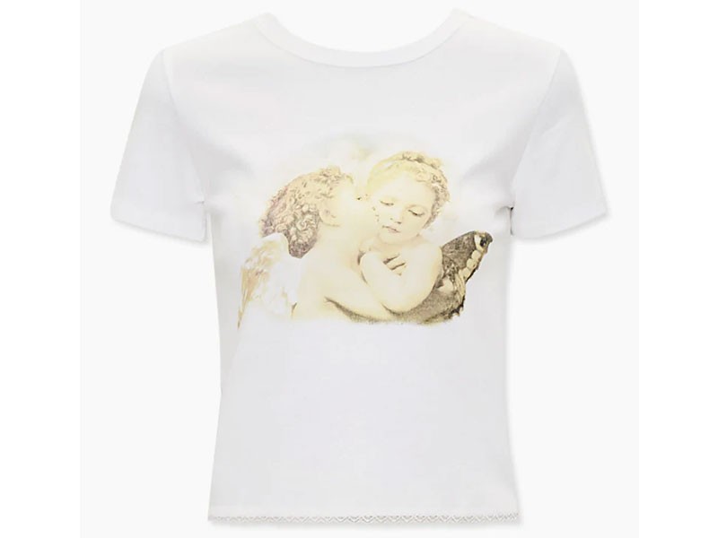 Angel Graphic Tee For Women