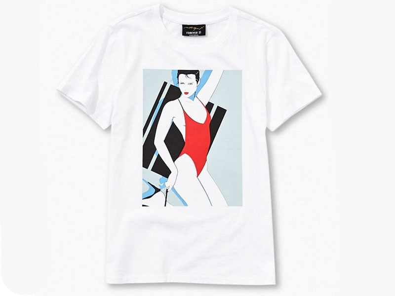 Patrick Nagel Graphic Tee For Women