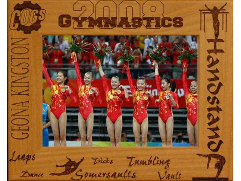 Gymnastics 2 Photo Frame