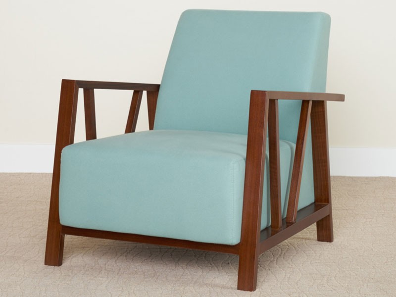 Liberty Arm Chair Blue Topaz