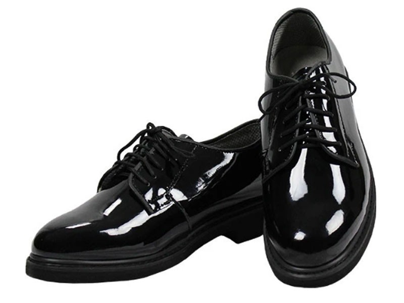 Oxford High Gloss Men's Dress Uniform Shoes