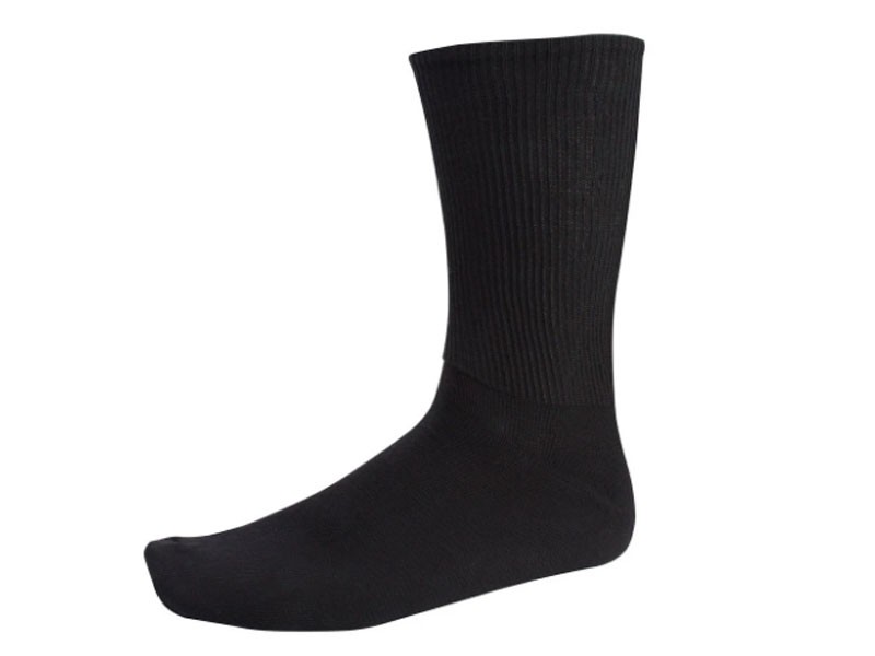 Black Military Dress Socks 10-13