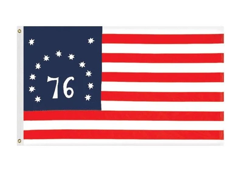 Printed Bennington Flag 3'X5' Nylon