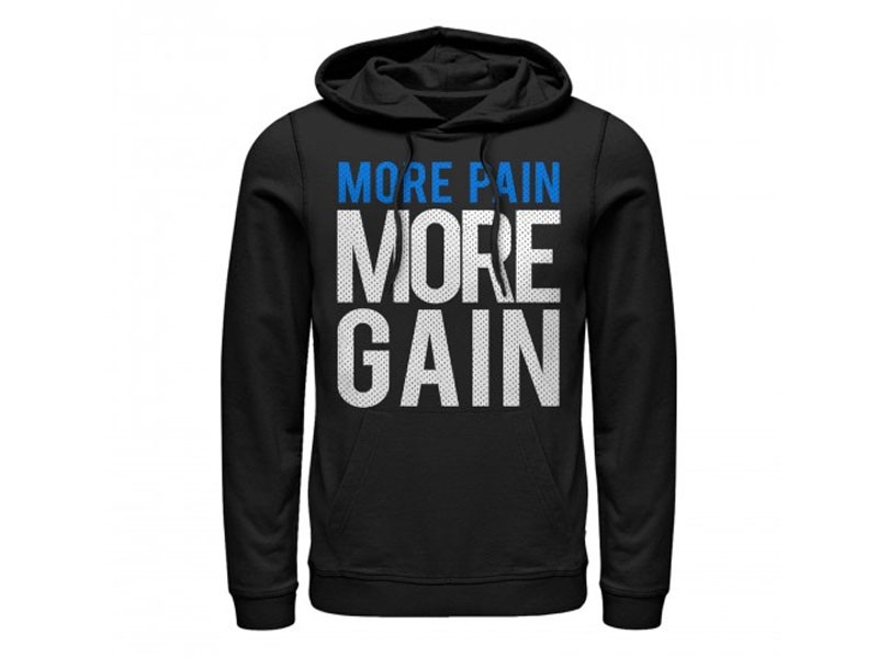 Women's Hoodie More Pain More Gain