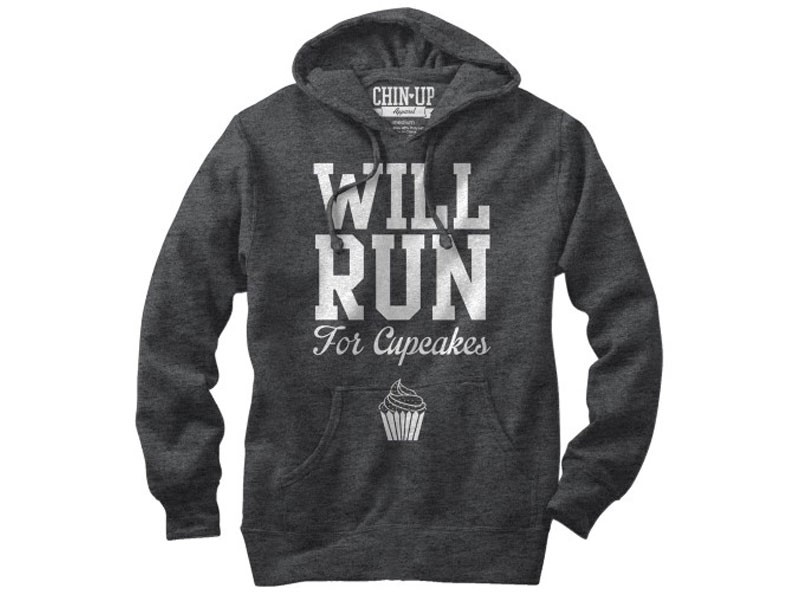 Women's Will Run for Cupcakes Hoodie