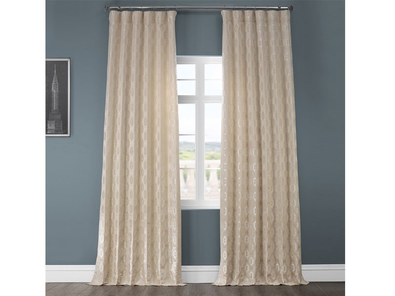 Paragon Sand Designer Jacquard Curtain