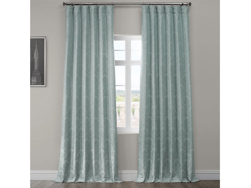 Cambric Larimar Designer Jacquard Curtain