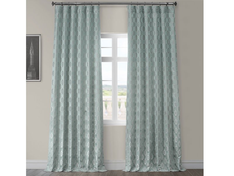 Paragon Larimar Designer Jacquard Curtain