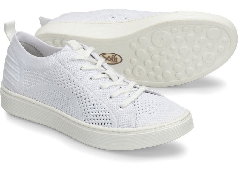 Sofft Somers-Knit White Women's Shoe