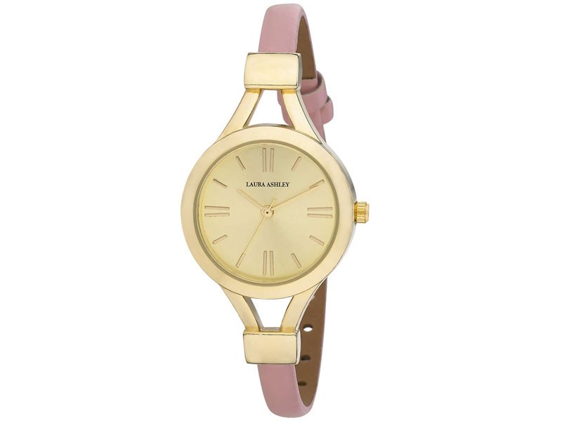 Women's Laura Ashley Pink Strap Watch LA31011YG