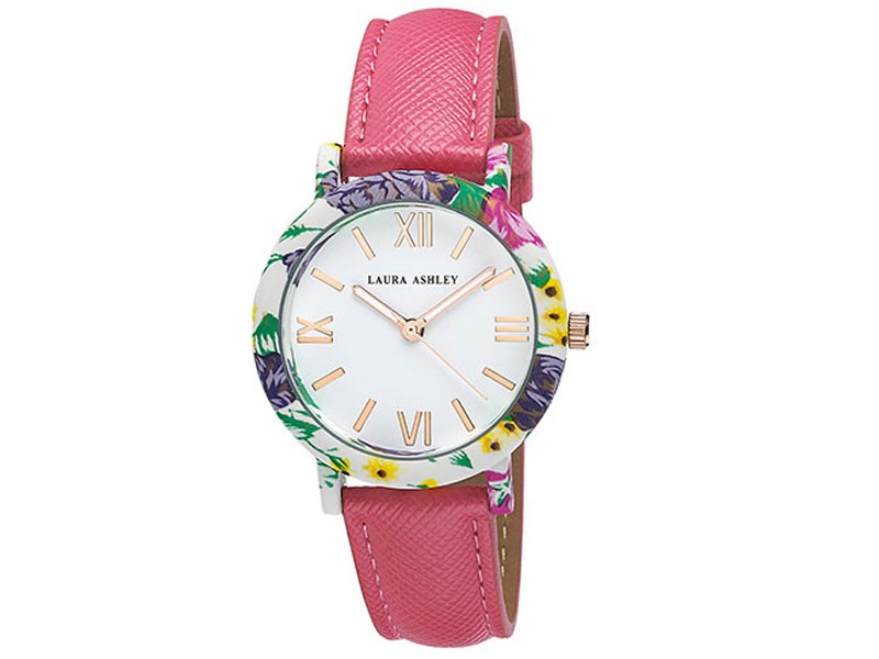 Women's Laura Ashley Color Stitch Watch LA3100PK