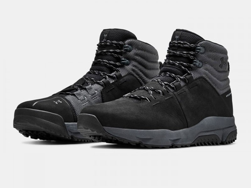 Under Armour Culver Waterproof Mid Sneaker Black/Pitch Gray