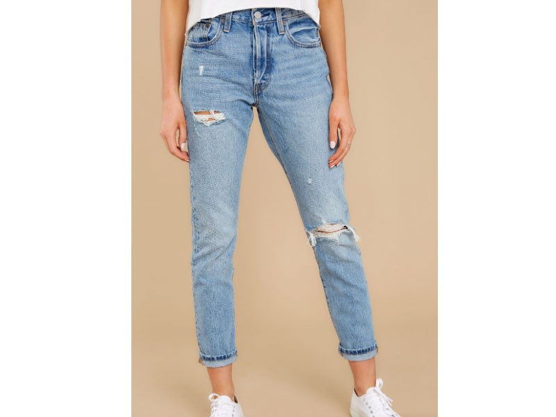501 Women's Skinny Jeans in Can't Touch This
