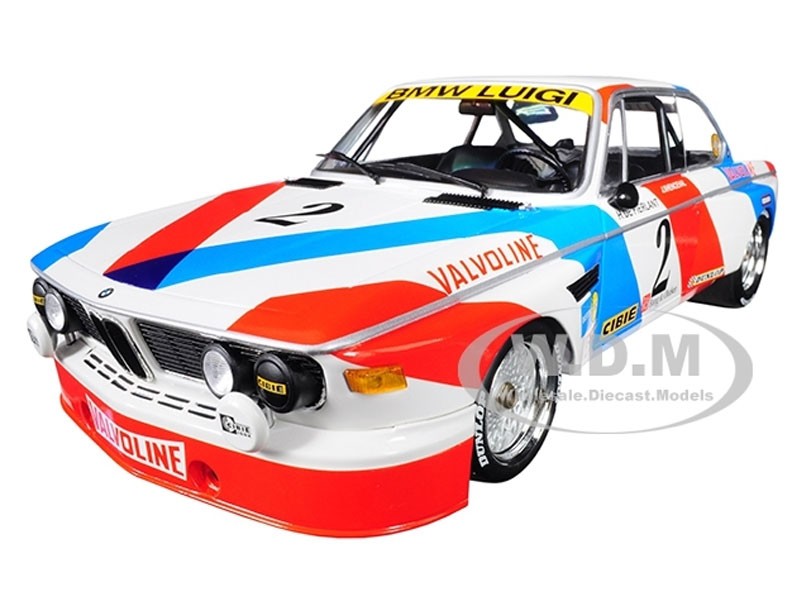 BMW 3.0 CSL #2 De Fierlant / Xhenceval Winners 24 Model Car