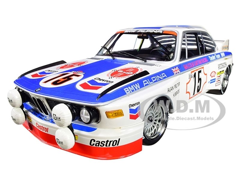 BMW 3.0 CSL #15 Harald Menzel / Alain Peltier Model Car