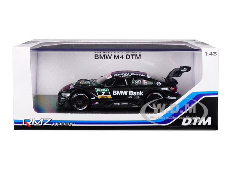 BMW M4 DTM #7 BMW Bank 1/43 Diecast Model Car By RMZ City