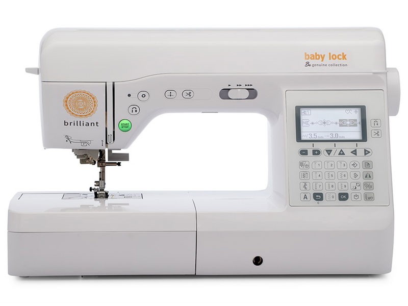 Baby Lock Brilliant Sewing Machine From the Genuine Collection