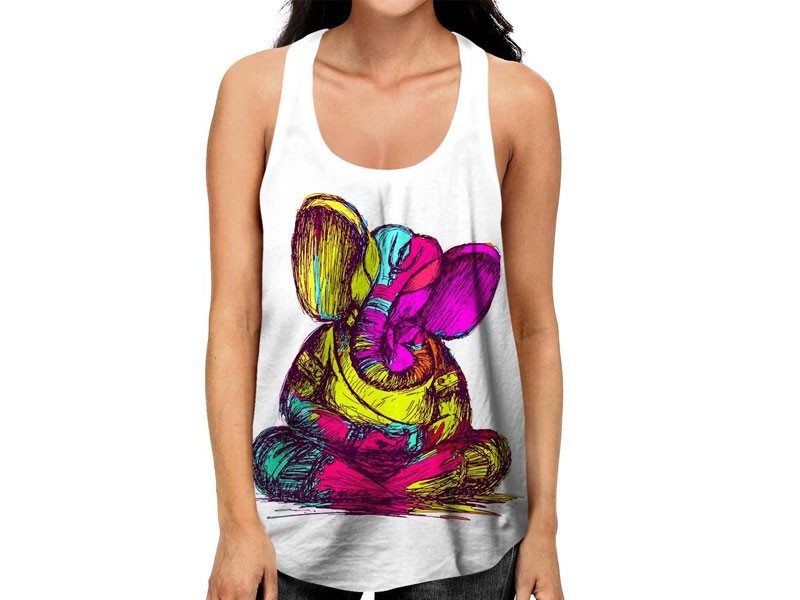 Women's Ganesha Racerback Top