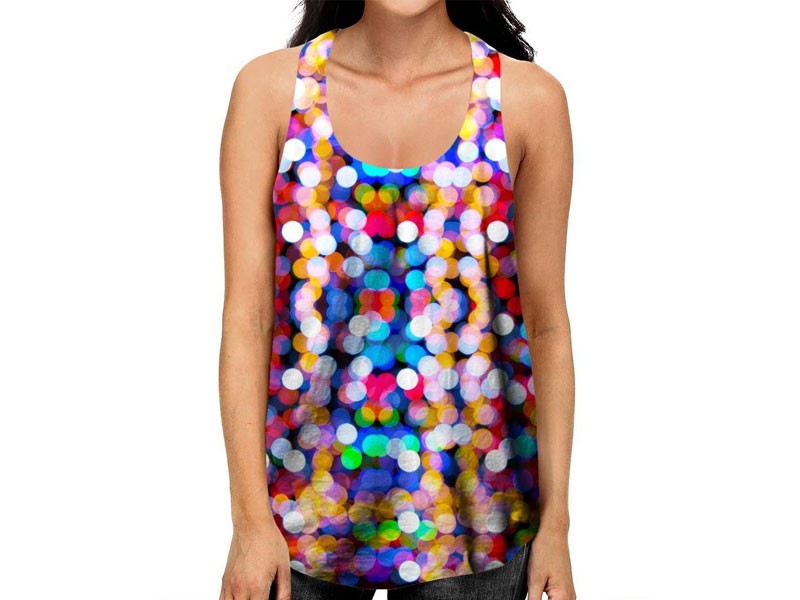 Women's Colored Lights Racerback Top