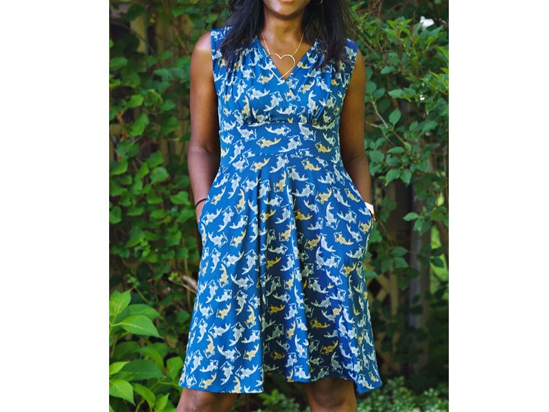 Women's Nora Dress Koi Pond